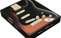 Pickguard  Fender Pre-Wired Strat Pickguard Original '57/'62 SSS Black 11 Hole PG