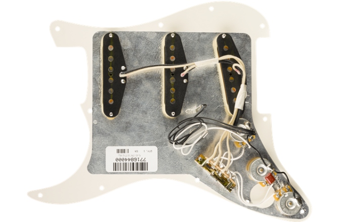 Pickguard  Fender Pre-Wired Strat Pickguard Original '57/'62 SSS Tortoise Shell 11 Hole PG