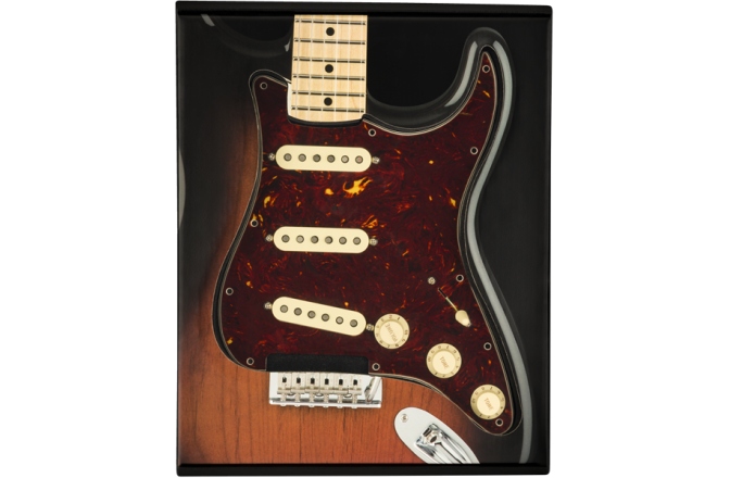 Pickguard  Fender Pre-Wired Strat Pickguard Original '57/'62 SSS Tortoise Shell 11 Hole PG
