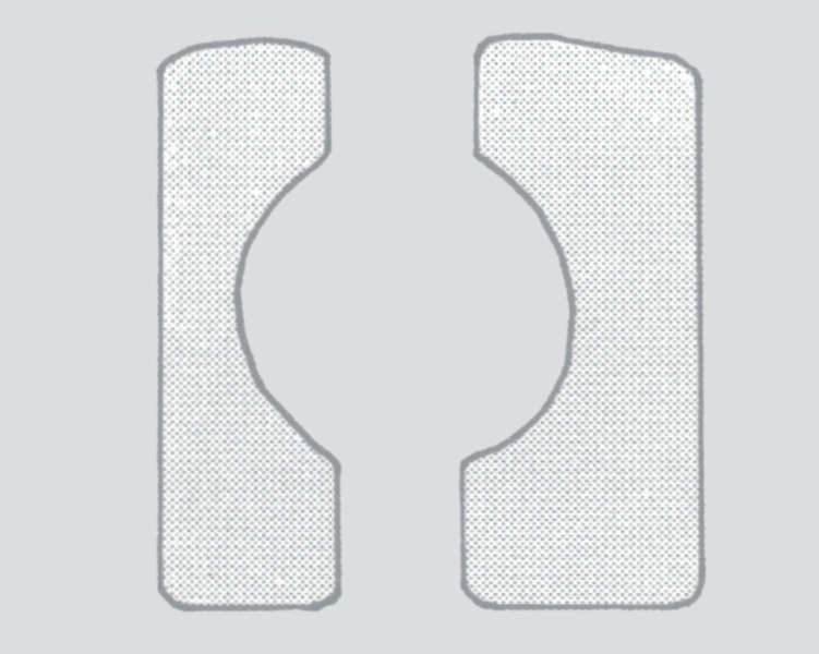 Gewa Pickguard Set pt chitara acustica, 2 componente
