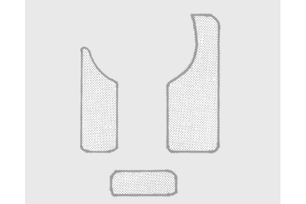 Pickguard Set pt chitara clasica, 3 componente Pickguard Set pt chitara clasica, 3 componente