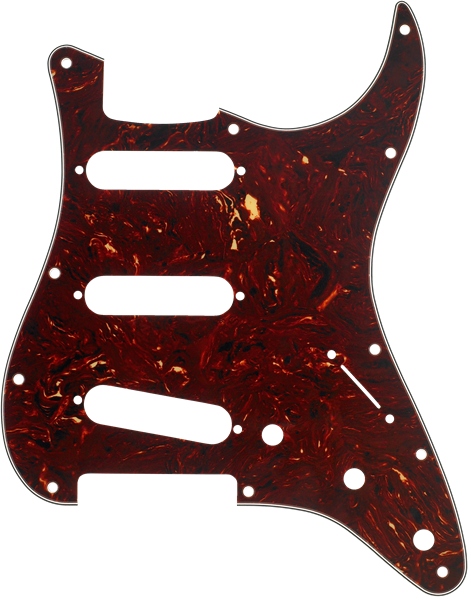 Fender Pickguard Stratocaster S/S/S Shell 4-Ply