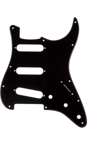 Fender Black 1-Ply SSS