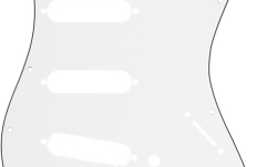 Pickguard Strat SSS Fender Pickguard Stratocaster S/S/S P/B/P 3-Ply