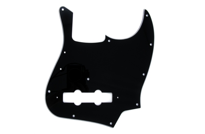 Pickguard Strat SSS Fender Pickguard Vintage Jazz Bass 70s 10Hole BK
