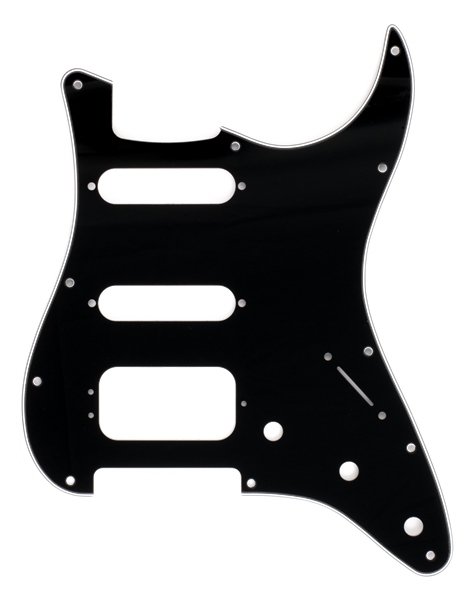 Fender Pickguard Stratocaster 11-Hole Mount Black