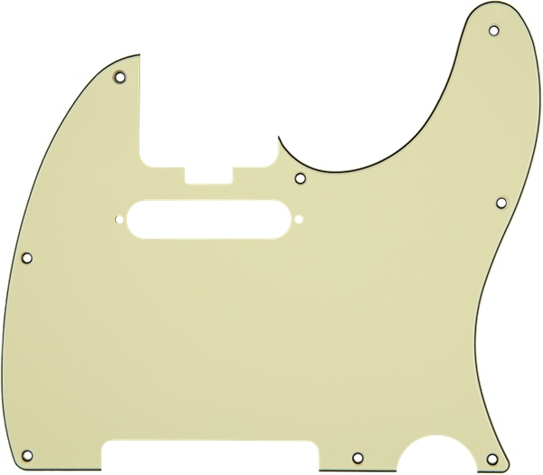 Fender Elite Tele Pickguard Mint Green 3-Ply