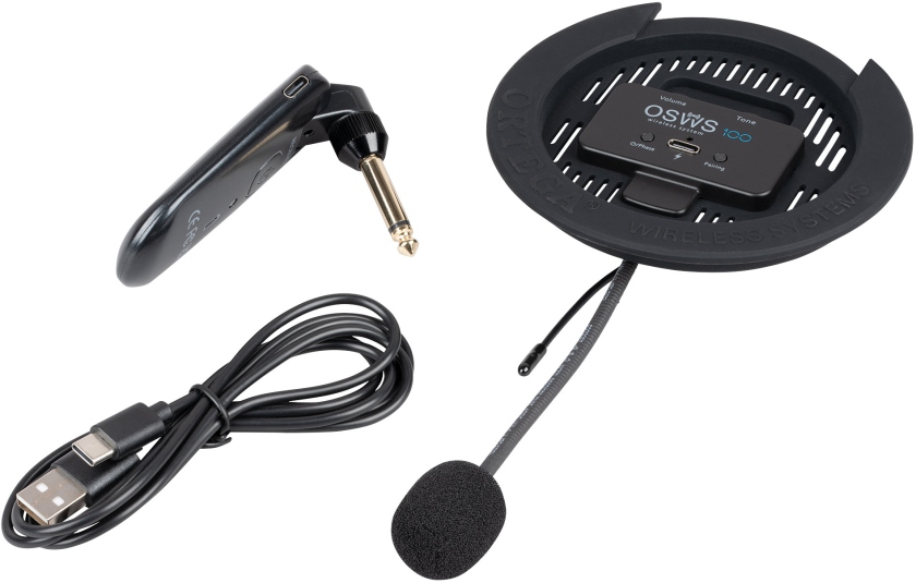 Ortega Wireless Soundhole Pickup System for classical guitars - 100 mm Diameter OSWS100