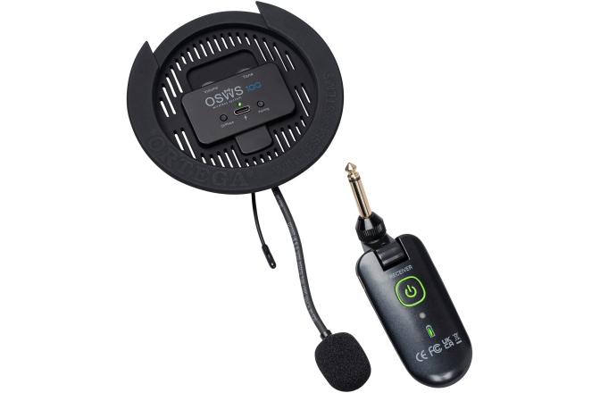 Pickup gaură rezonanță Ortega Wireless Soundhole Pickup System for classical guitars - 100 mm Diameter OSWS100