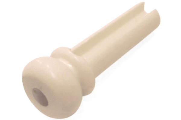 Ortega Bridge Pin for Bass - White