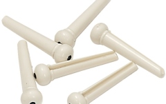 Pin corzi Gewa Bridge pin cu dot, alb