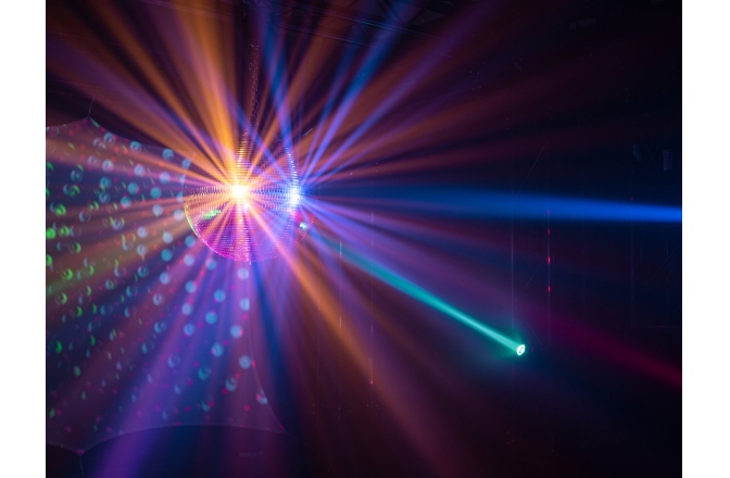 Pinspot de Exterior cu LED 10 W Eurolite LED IP PST-10W Turquoise Pinspot