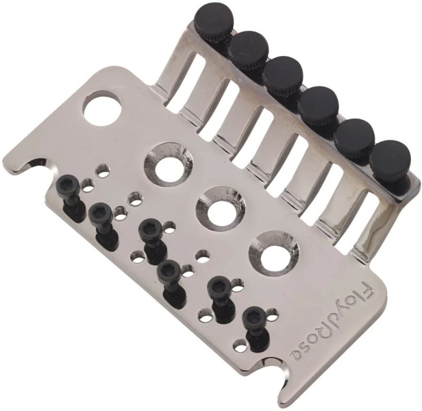 Floyd Rose FR1TBPBN - 1000 Series Tremolo 6-String Base Plate - Black Nickel