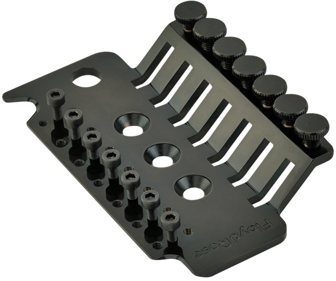 Floyd Rose FR7TBPBNP - 7-String Base Plate - Black Nickel