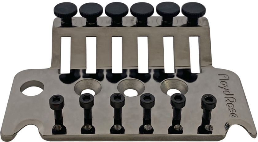 Floyd Rose FROTBPBNP - Original Tremolo Base Plate - Black Nickel
