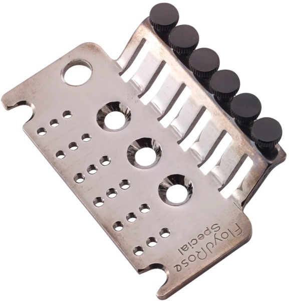 Floyd Rose FRS2TBPBN - Special Tremolo Base Plate - Black Nickel
