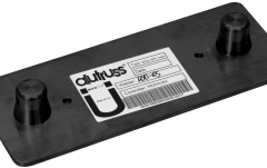 Placă montaj DECOLOCK Alutruss DECOLOCK DQ2-WPM Wall Mounting Plate MALE bk