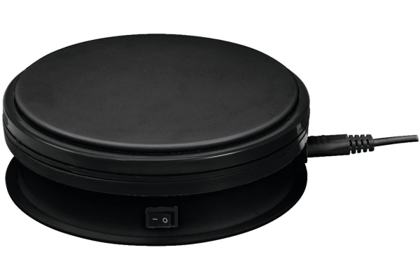Rotary Plate 15cm up to 5kg black