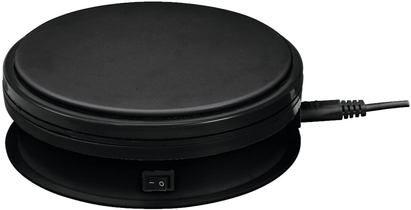 Europalms Rotary Plate 15cm up to 5kg black