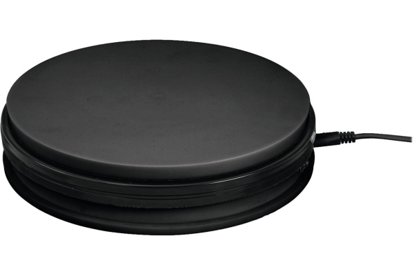 Europalms Rotary Plate 45cm up to 50kg black