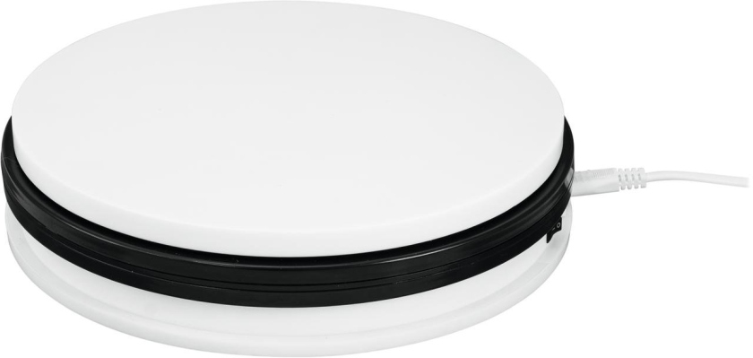 Europalms Rotary Plate 45cm up to 50kg white