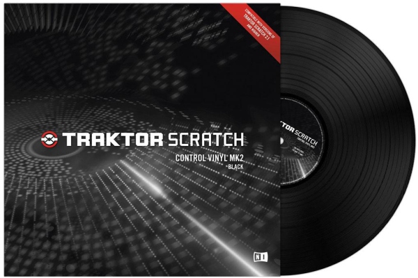 Traktor Scratch Vinyl MK2 Black