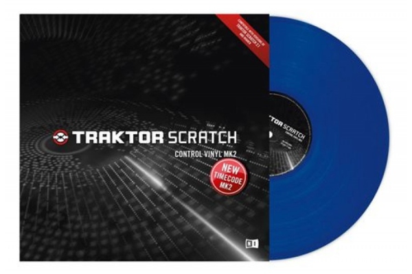 Traktor Scratch Vinyl MK2 Blue