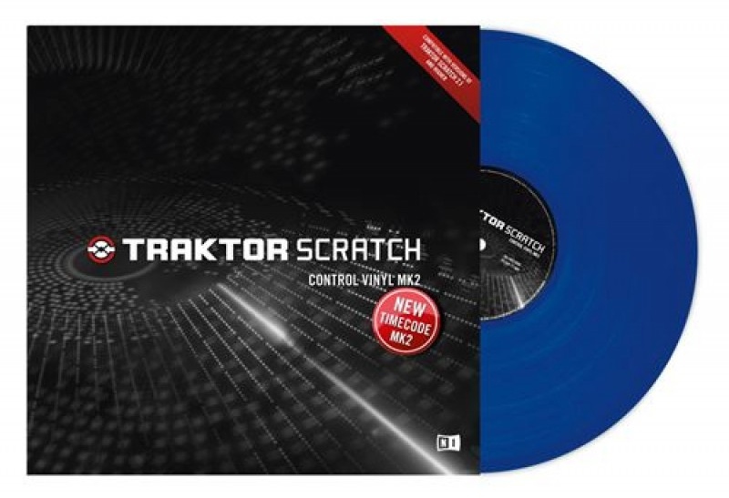 Native Instruments Traktor Scratch Vinyl MK2 Blue