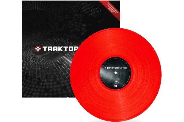 Traktor Scratch Vinyl MK2 Red