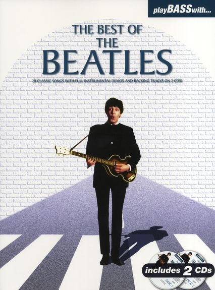 PLAY BASS WITH BEST OF BEATLES BOOK/2CDS