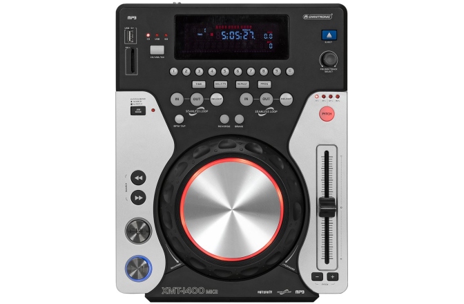 Player CD/MP3 Omnitronic XMT-1400 MK2 Tabletop CD Player