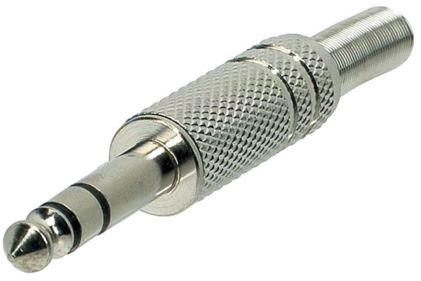 Plug 6.3 mm stereo jack