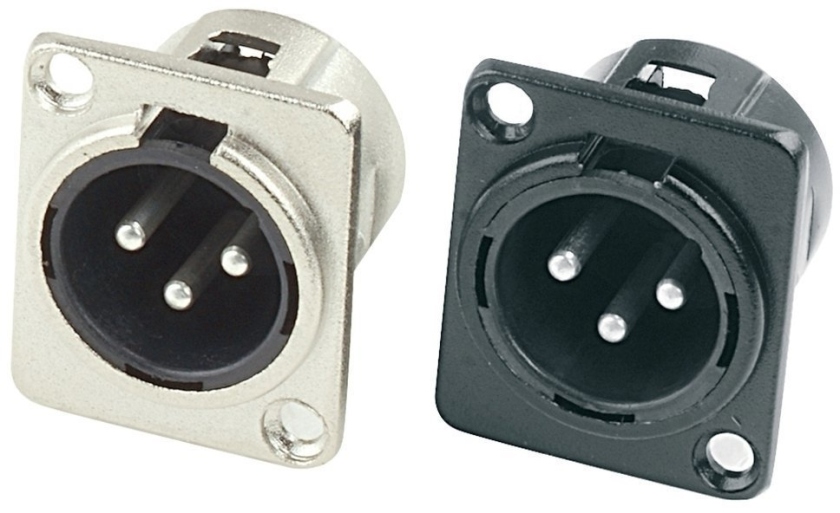 Gewa Plug XLR Nichel