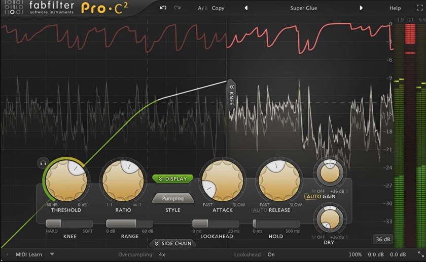 FabFilter Pro-C 2 Compressor Plug-In (Download)