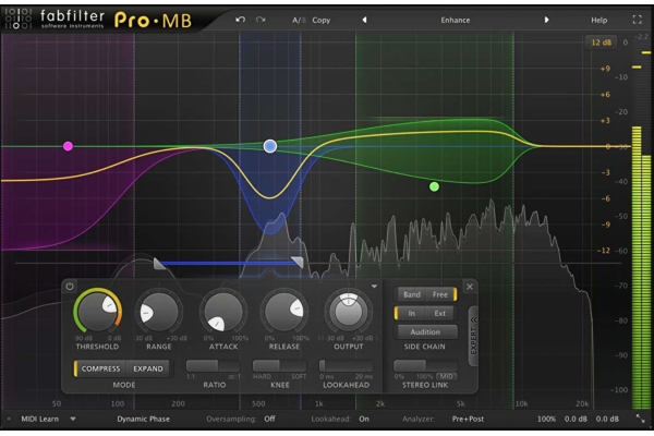 FabFilter Pro-MB Multi-Band Compressor Plug-In (Download)