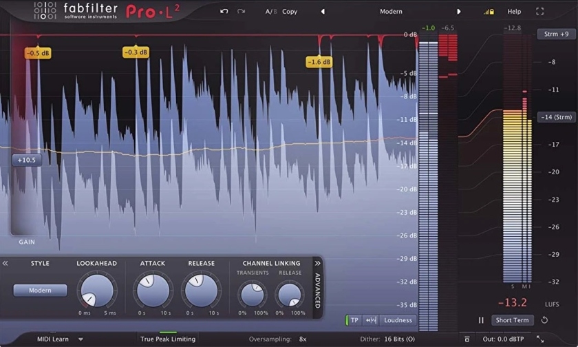 FabFilter Pro-L 2 Limiter Plugin (Download)