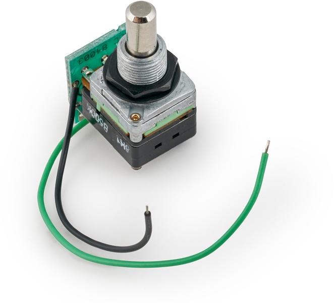 MEC Pickups Volume Pot Module, B500K, Push/Pull, with connection cables