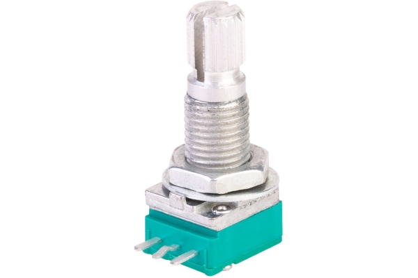  Mono Mini Potentiometer, A250K, Split Shaft