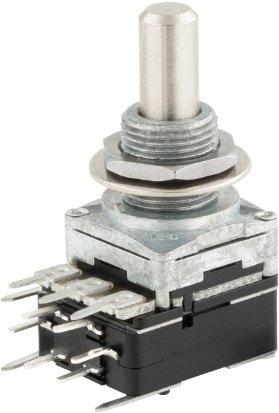 MEC Pickups Mono Potentiometer, A250K, Push/Pull