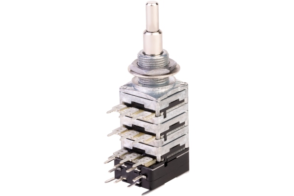  Mono Stacked Potentiometer, (05C25K / 05A25K)/cc / A25K, Push/Pull