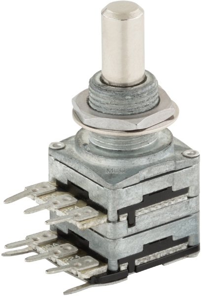 MEC Pickups Stereo Potentiometer, (05C220K / 05A220K)/cc