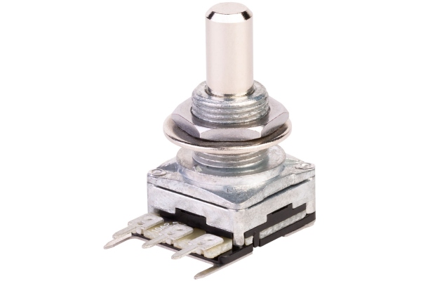 MEC Pickups  Mono Potentiometer, A25K, Solid Shaft (6 mm)