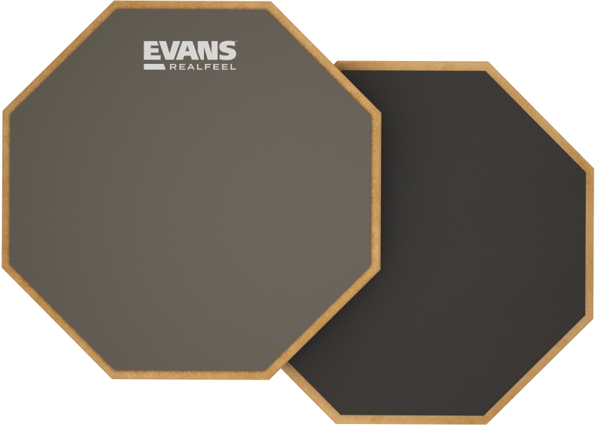Evans RealFeel 2-Sided Drum Practice Pad 6 Inch