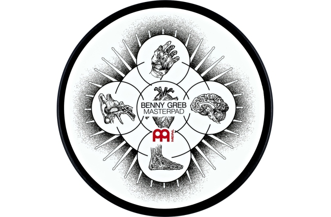 Practice Pad Meinl Practice Pad - 6" Benny Greb Signature