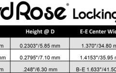 Prăguș blocabil (Locking nut) Floyd Rose By FR3NR2C -Locking Nut R2 - Chrome