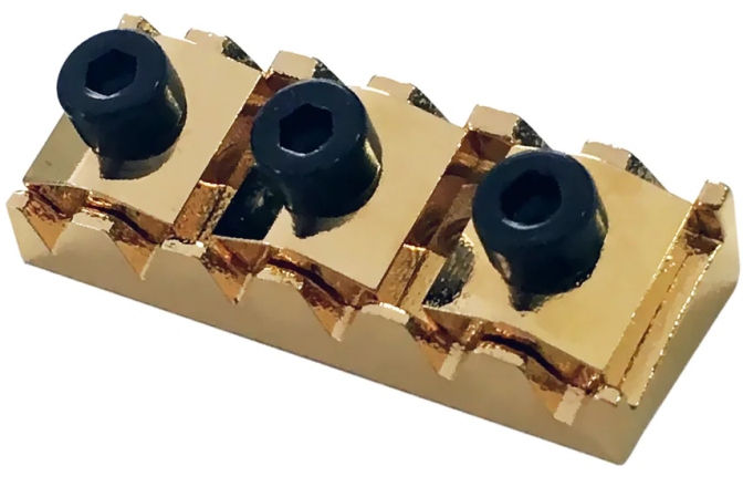 Prăguș blocabil (Locking nut) Floyd Rose By FR3NR43G - Locking Nut R43 mm - Gold