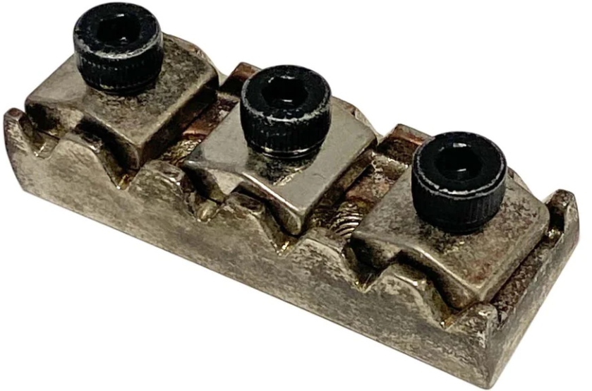 Floyd Rose FR1NL2RN - Special Relic Locking Nuts Left R2 - Relic Nickel