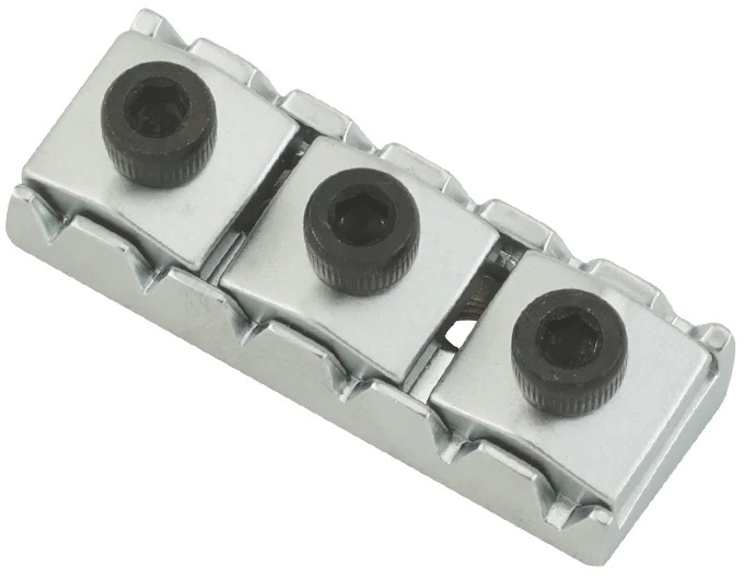 Floyd Rose FR1NL2SC - 1000 Series / Special Locking Nut R-2 - Left - Satin Chrome