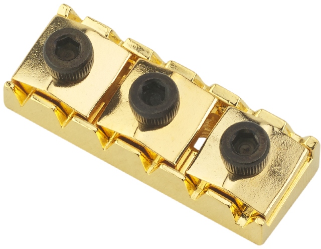 Floyd Rose FR1NL3G - 1000 Series / Special Locking Nut R-3 - Left - Gold