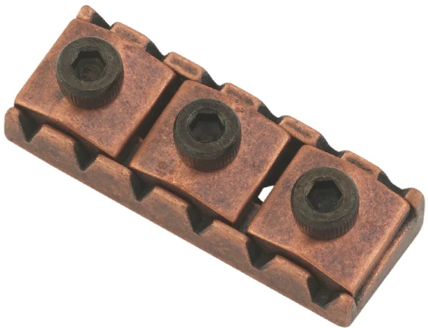 Floyd Rose FR1NR2AB - 1000 Series / Special Locking Nut R-2 - Antique Bronze